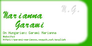 marianna garami business card